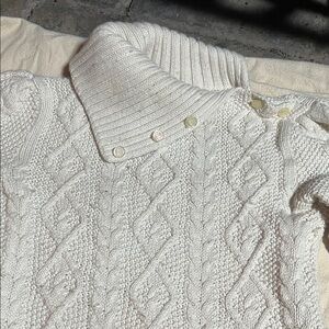 Ralph Lauren Cream Knit Sweater
